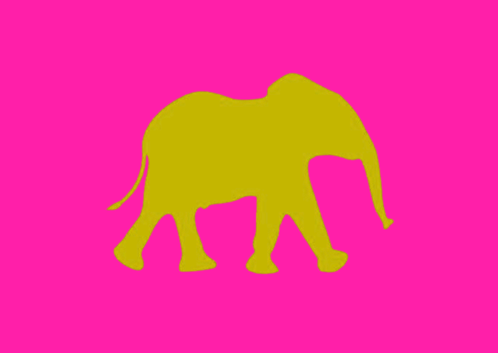 Andy Warhol Marilyn Monroe effect on Elephant logo